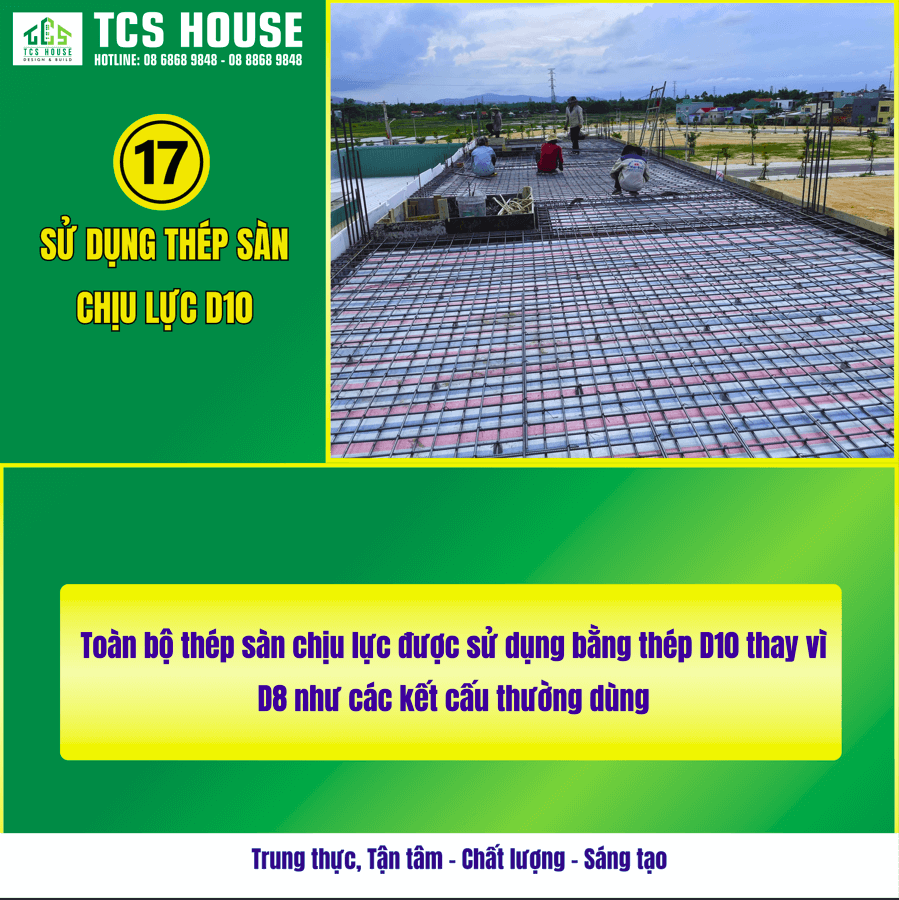 Điểm khác biệt thi công TCS House số 17