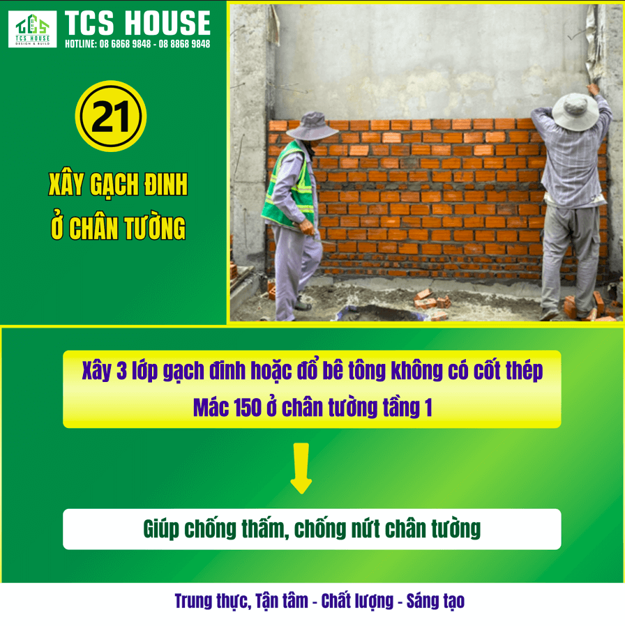 Điểm khác biệt thi công TCS House số 21