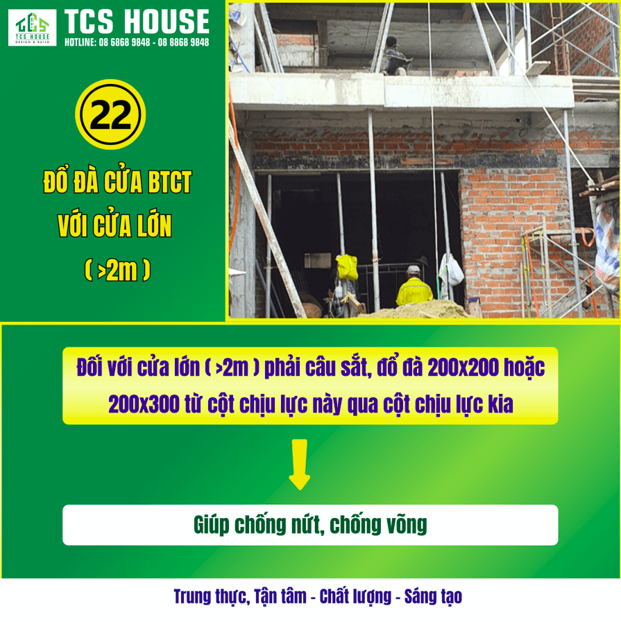Điểm khác biệt thi công TCS House số 22
