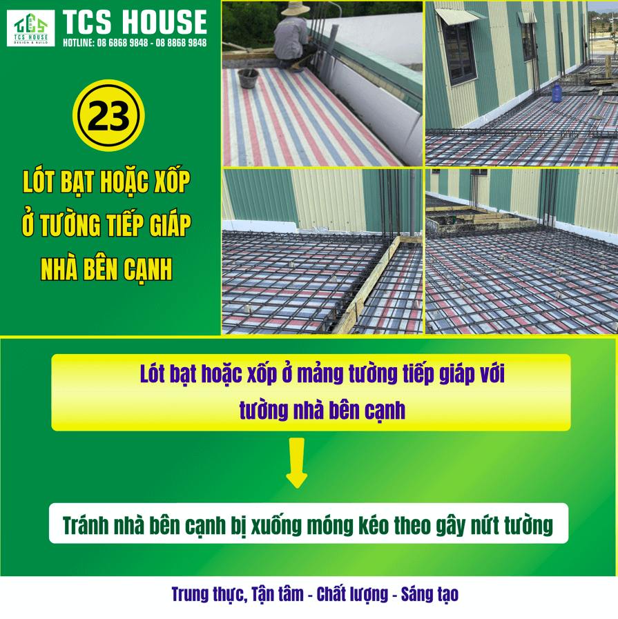 Điểm khác biệt thi công TCS House số 23