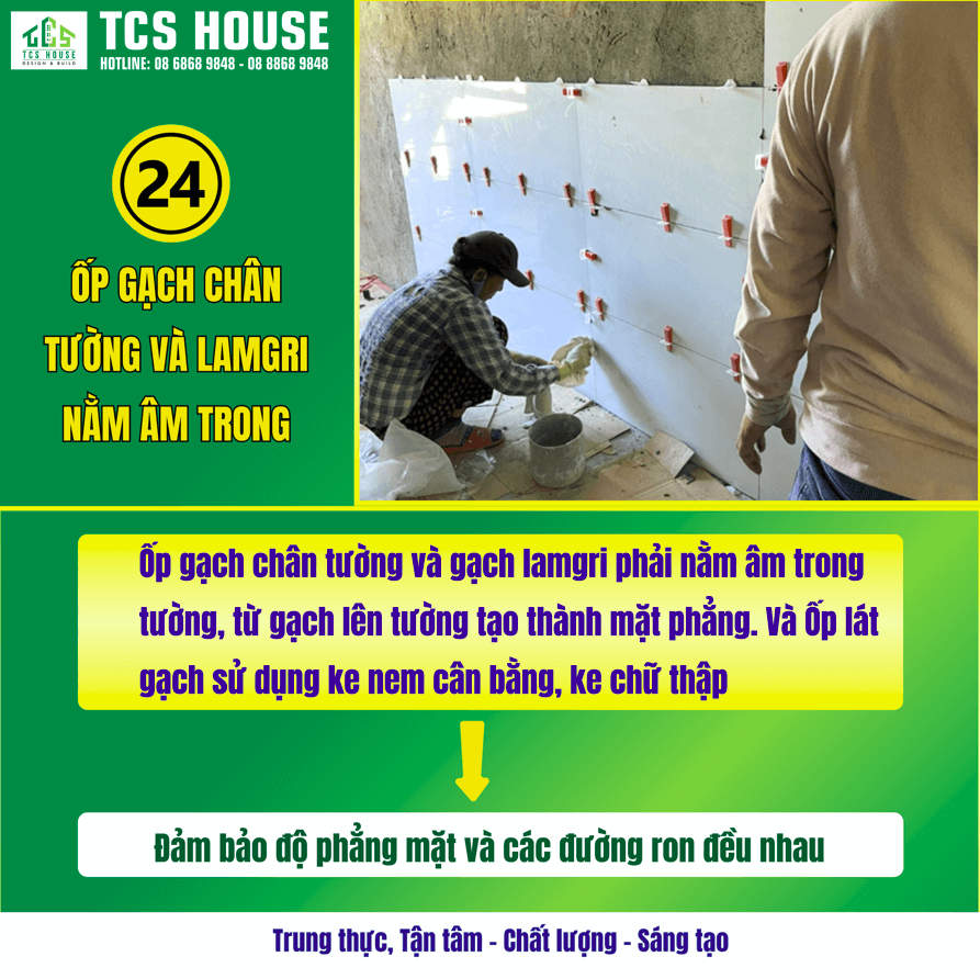 Điểm khác biệt thi công TCS House số 24