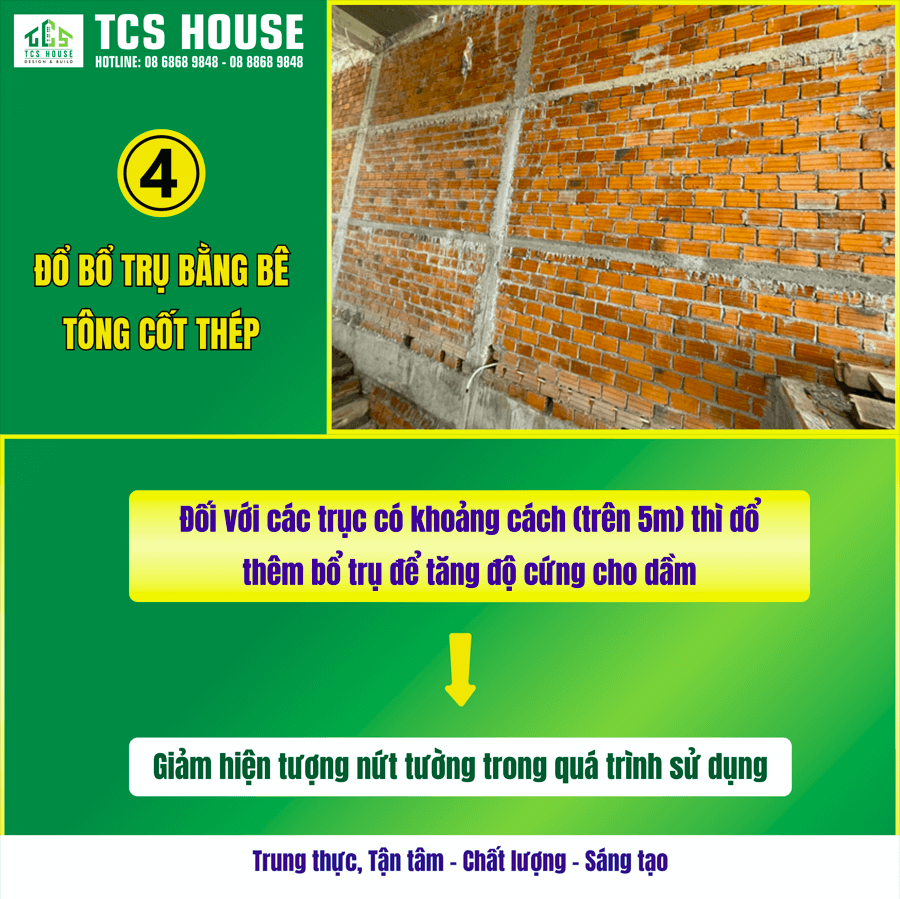 Điểm khác biệt thi công TCS House số 4