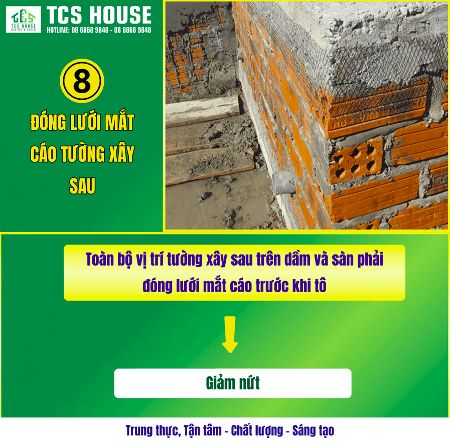 Điểm khác biệt thi công TCS House số 8