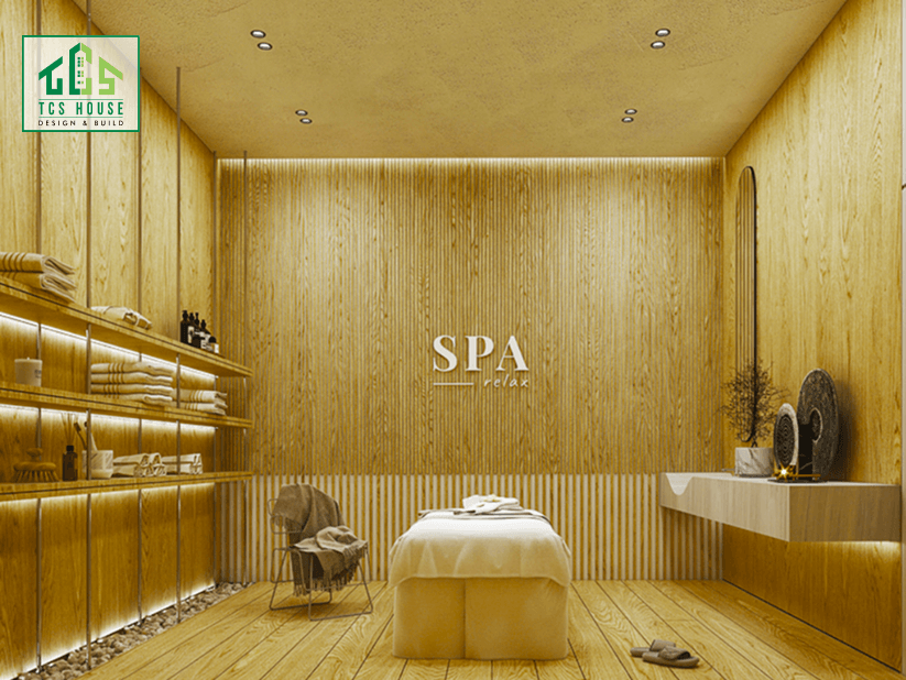 Mẫu Spa Gỗ Tự Nhiên