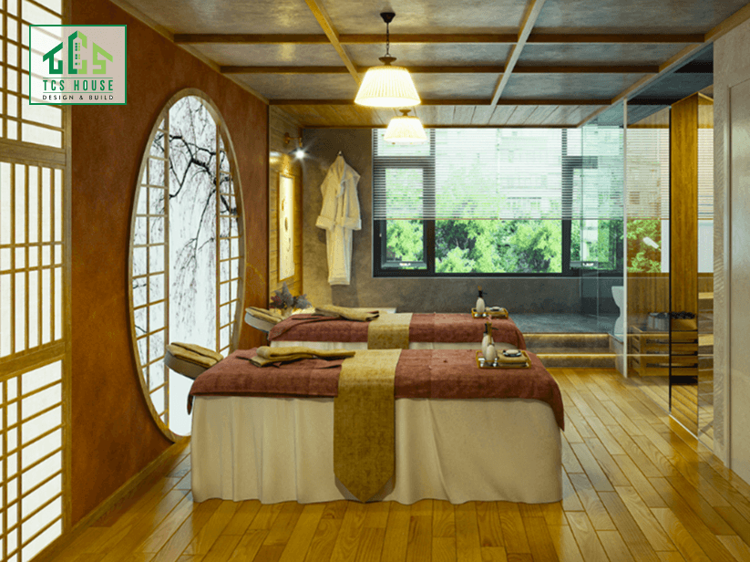 Mẫu Thiết Kế Spa Theo Phong Cách Nhật Bản