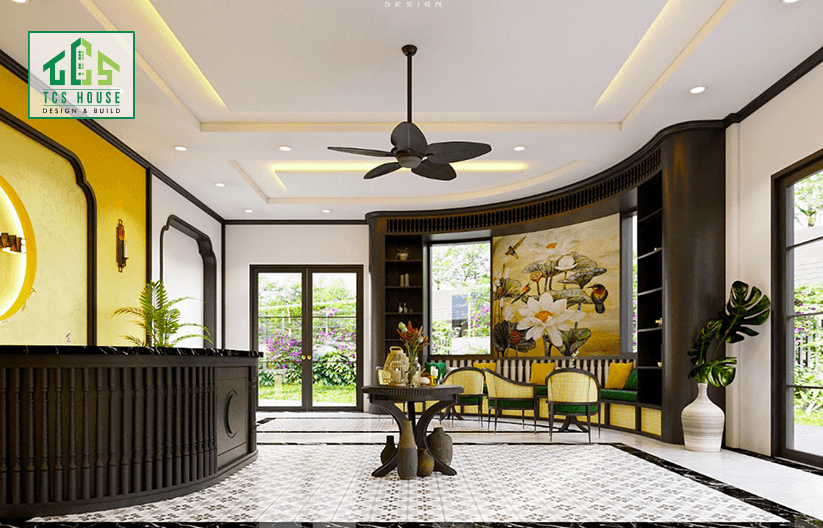Mẫu spa phong cách Art Deco