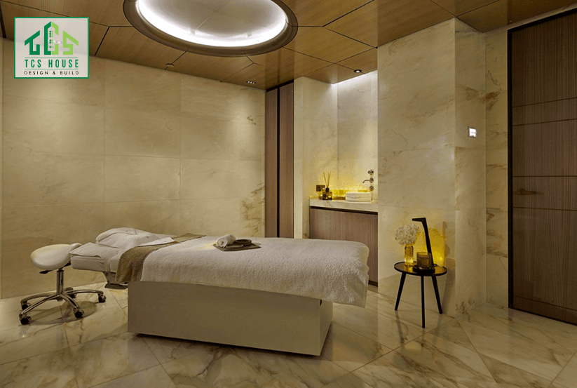 Mẫu spa phong cách Bắc Âu