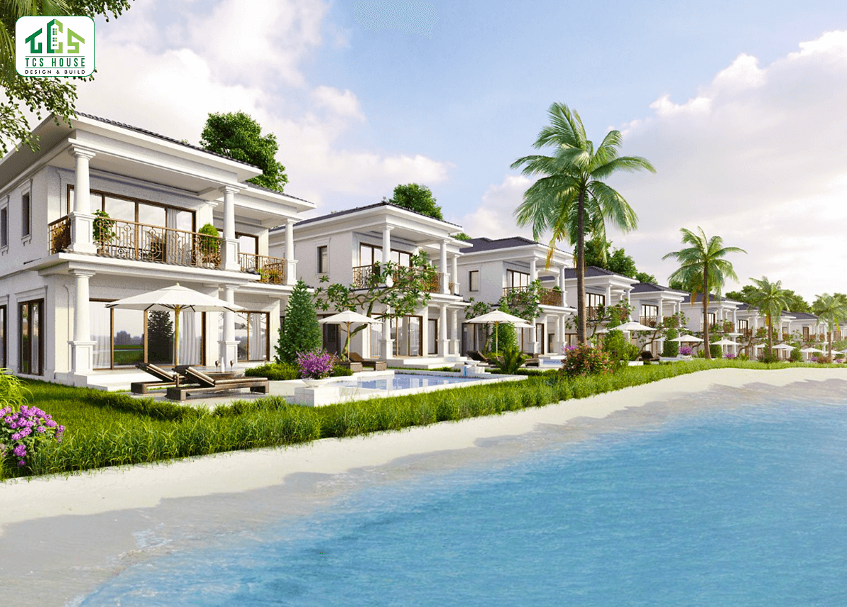 Biệt thự nghỉ dưỡng tại ven sông Thu Bồn
