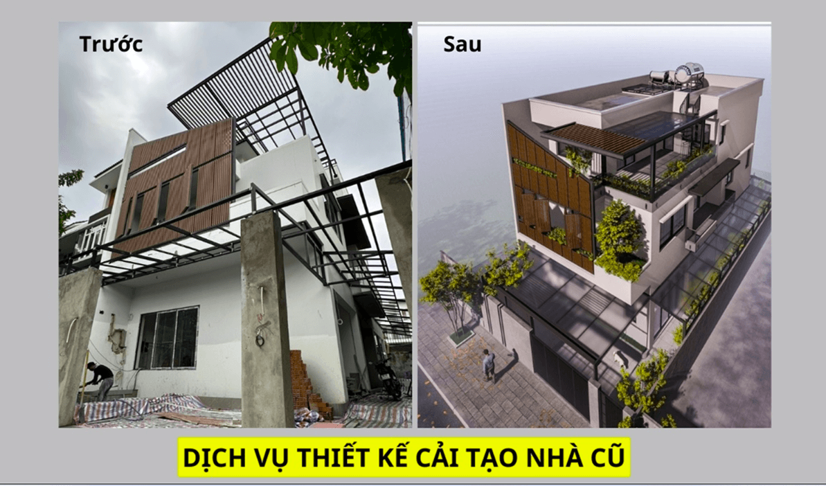 Dịch vụ sửa chữa cải tạo nhà trọn gói