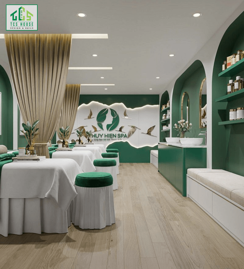 Mẫu Spa Hiện Đại, Sang Trọng