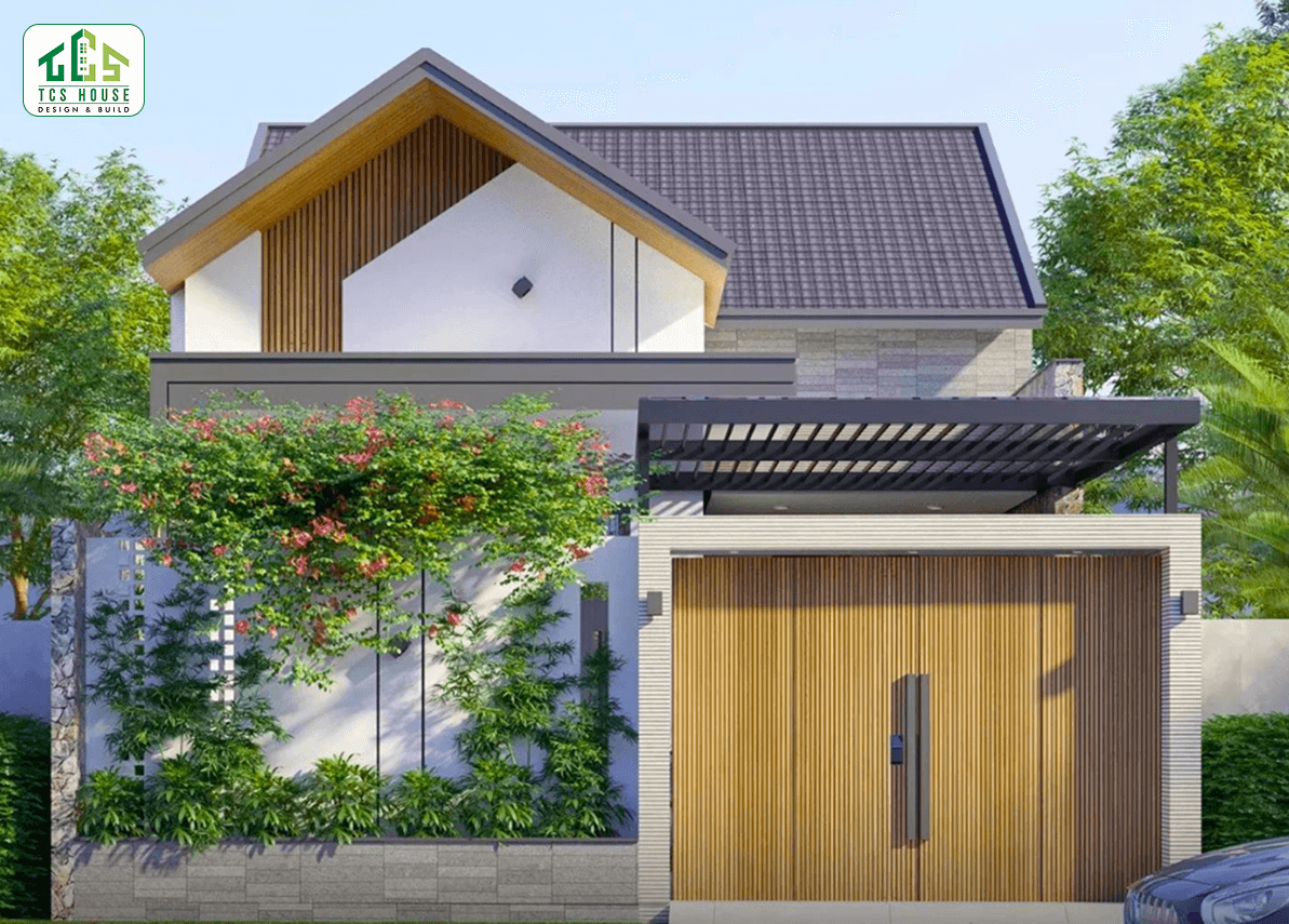 Nhà cấp 4 mái Thái tại Cẩm Hà