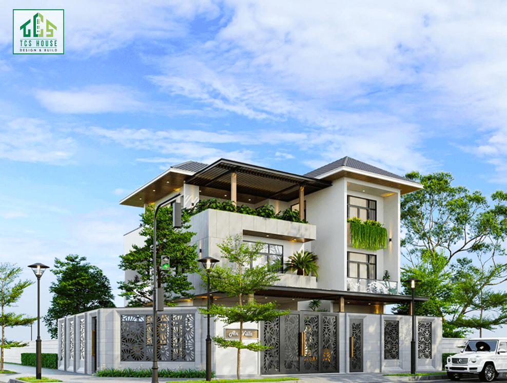 Thiết Kế Kiến Trúc Nhà Phố 3 Tầng