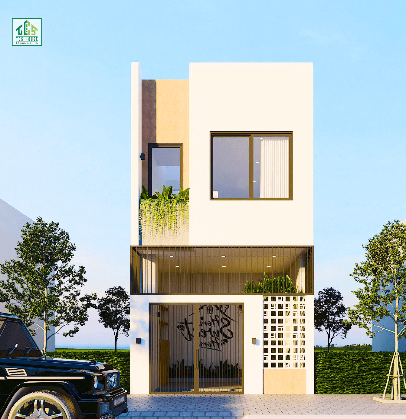Mẫu thiết kế nhà 2 tầng đẹp đơn giản giá 1 tỷ