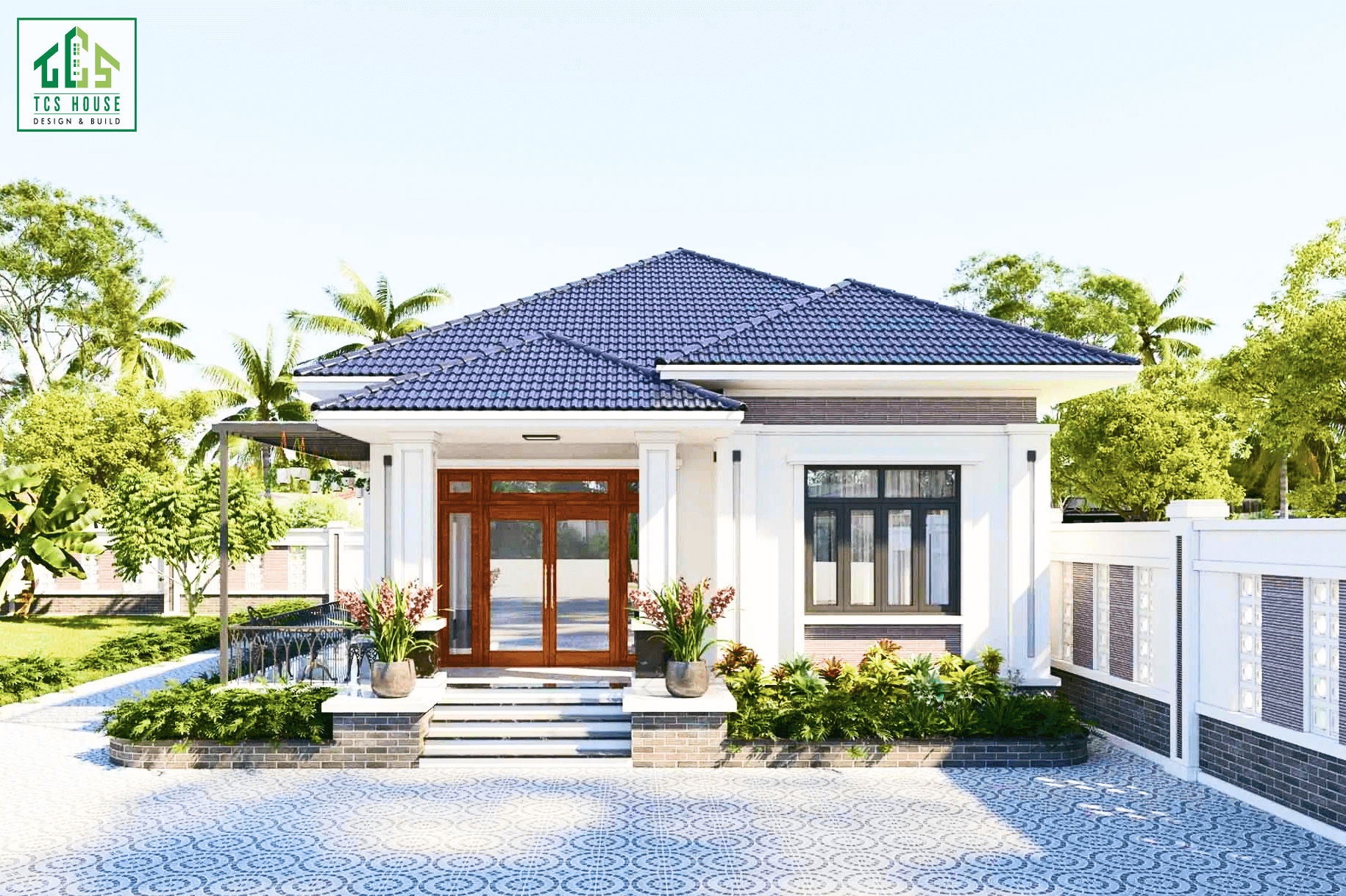Mẫu nhà cấp 4 đẹp giá rẻ