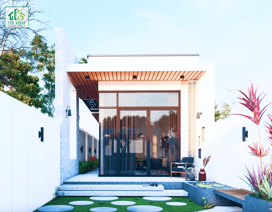 Nhà cấp 4 đẹp giá rẻ 5x20m