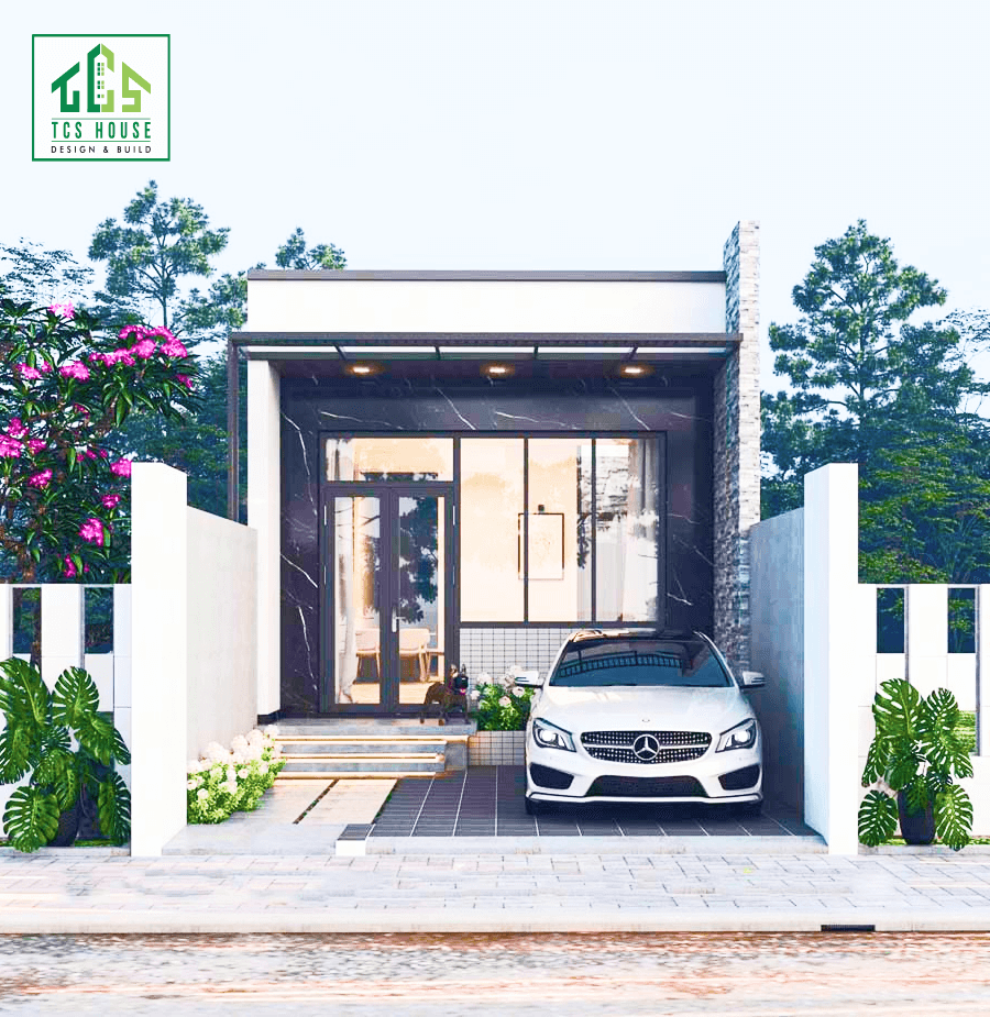 Nhà cấp 4 đẹp giá rẻ 2 phòng ngủ 70m²