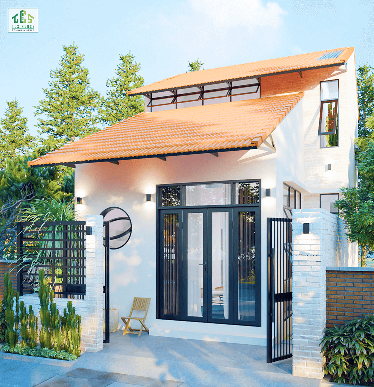 Nhà cấp 4 đẹp giá rẻ 3x20m