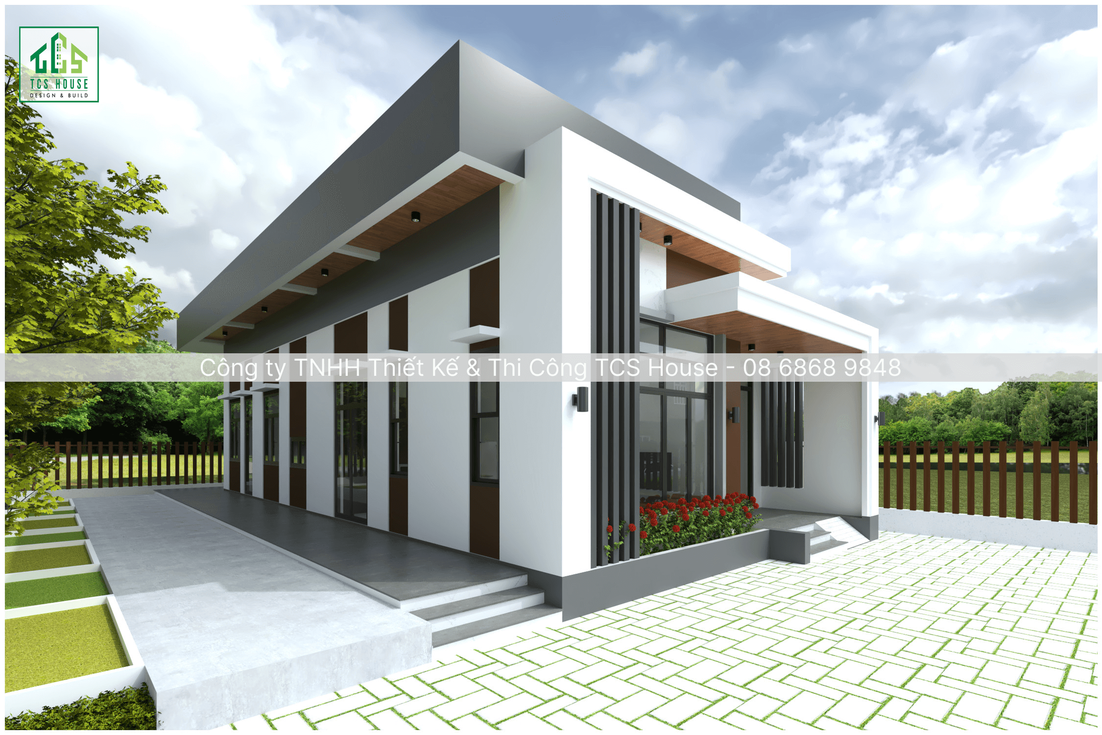 Thiết kế nhà cấp 4 Tam Ngọc - TCS House thi công trọn gói