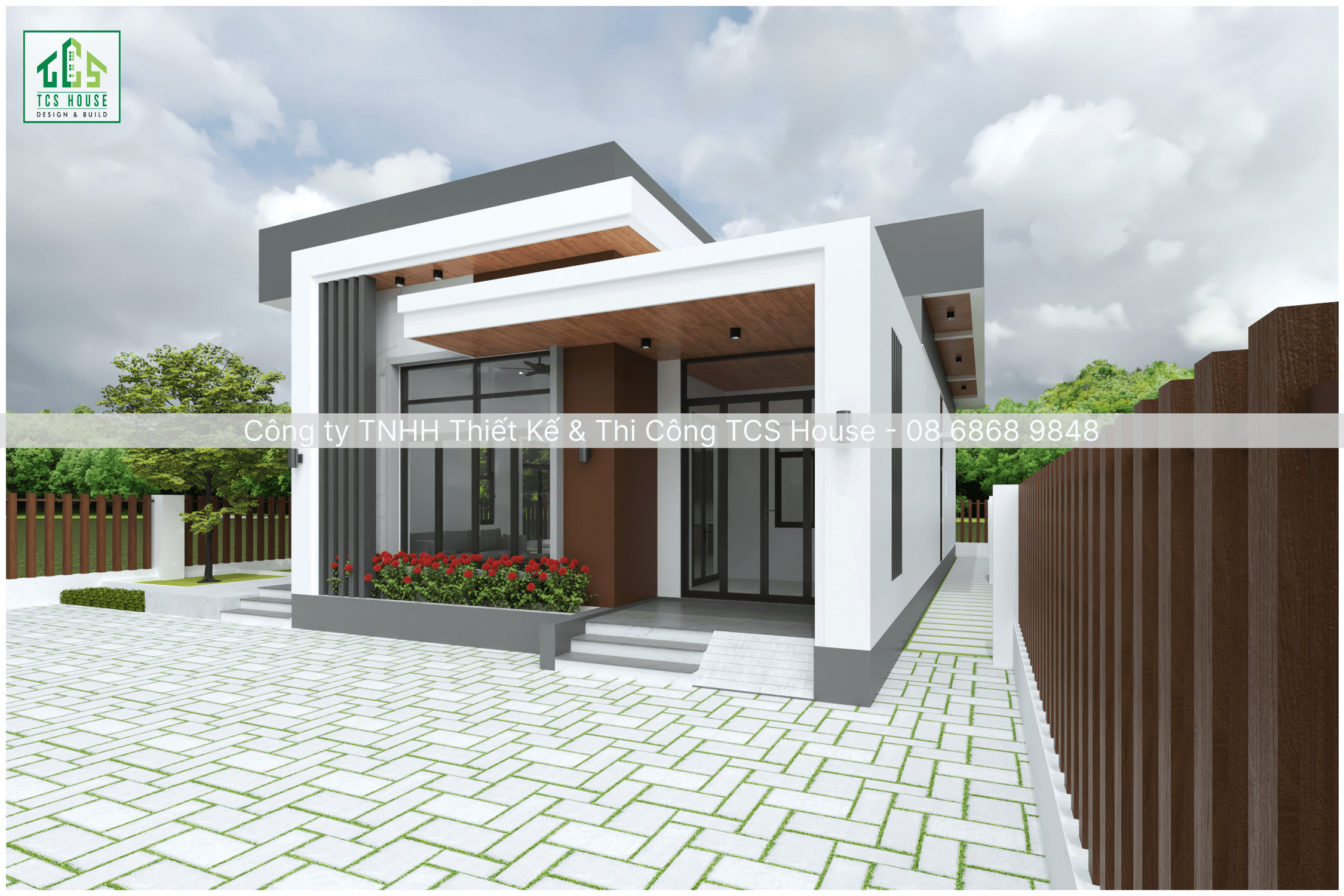 Nhà cấp 4 đẹp bác tình Tam Ngọc