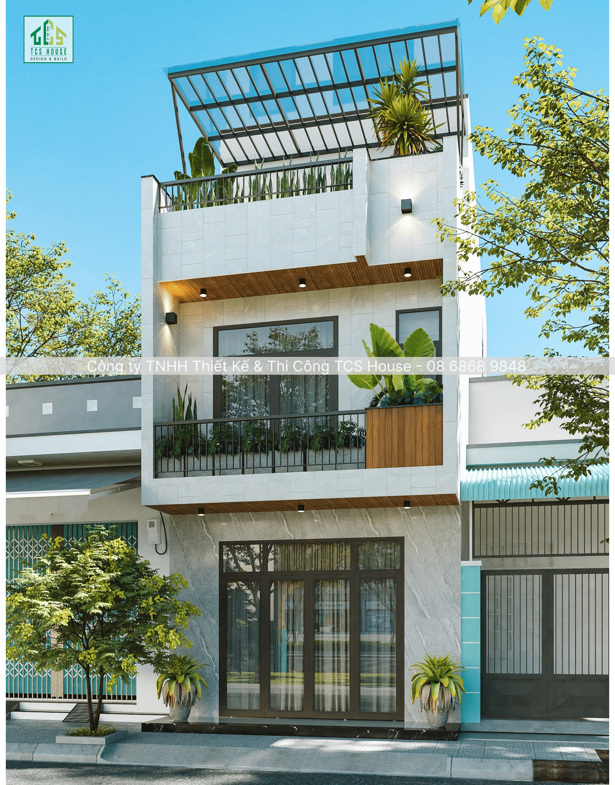 Nhà phố 2 tầng anh Huy Đà Nẵng