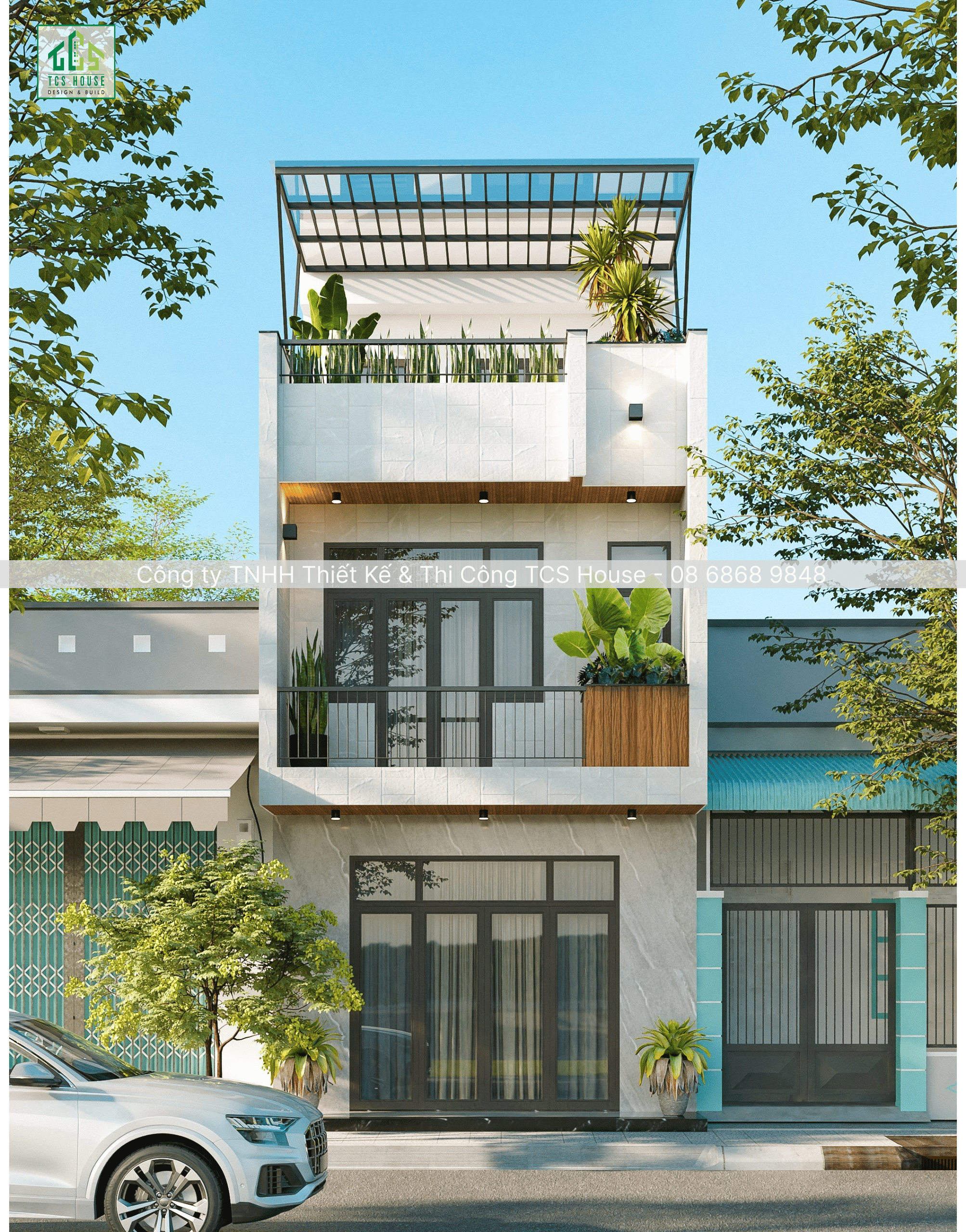 Nhà Phố 2 Tầng H's House Công Trình Trọn Gói Tại Đà Nẵng