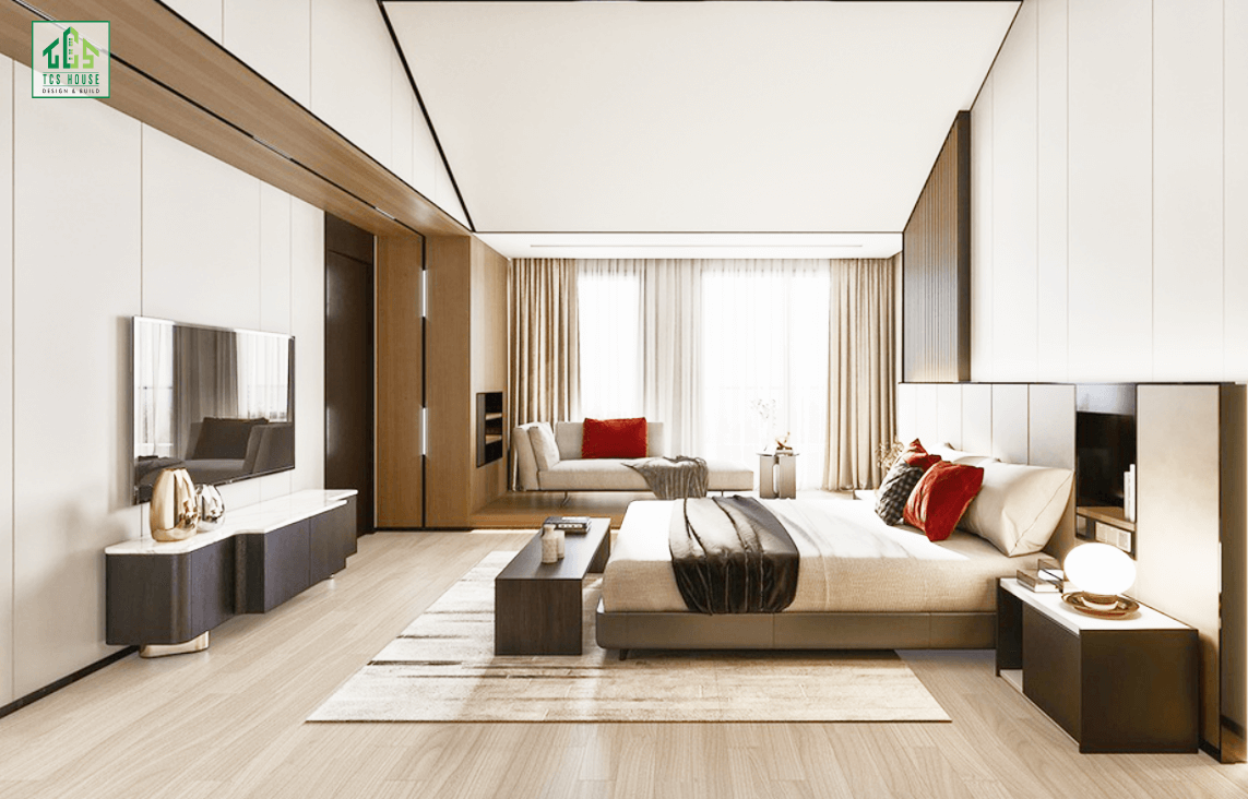 Mẫu Phòng Ngủ Master dành cho nơi diện tích nhỏ