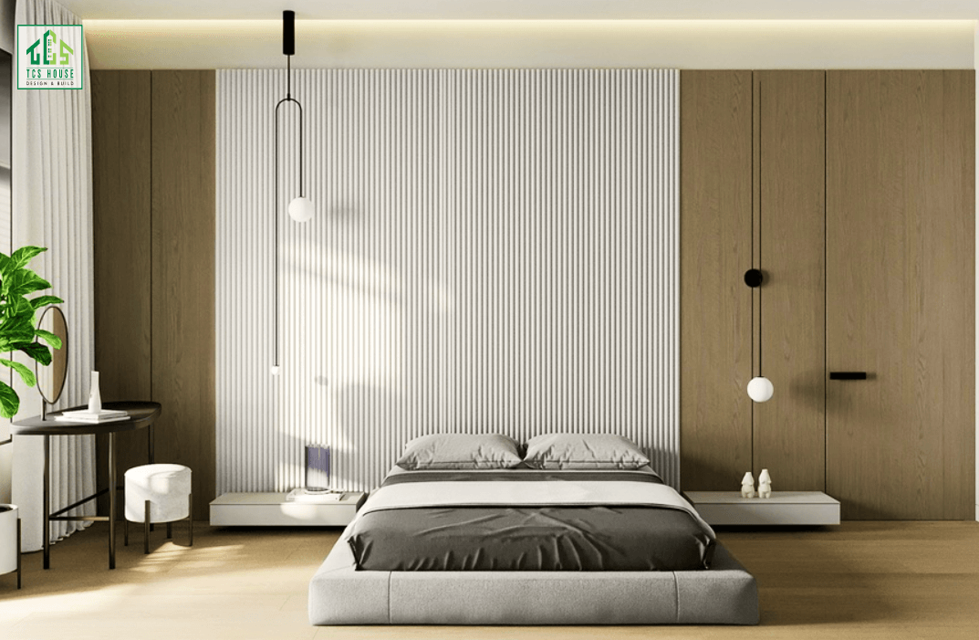 Mẫu phòng ngủ master phong cách Minimalist