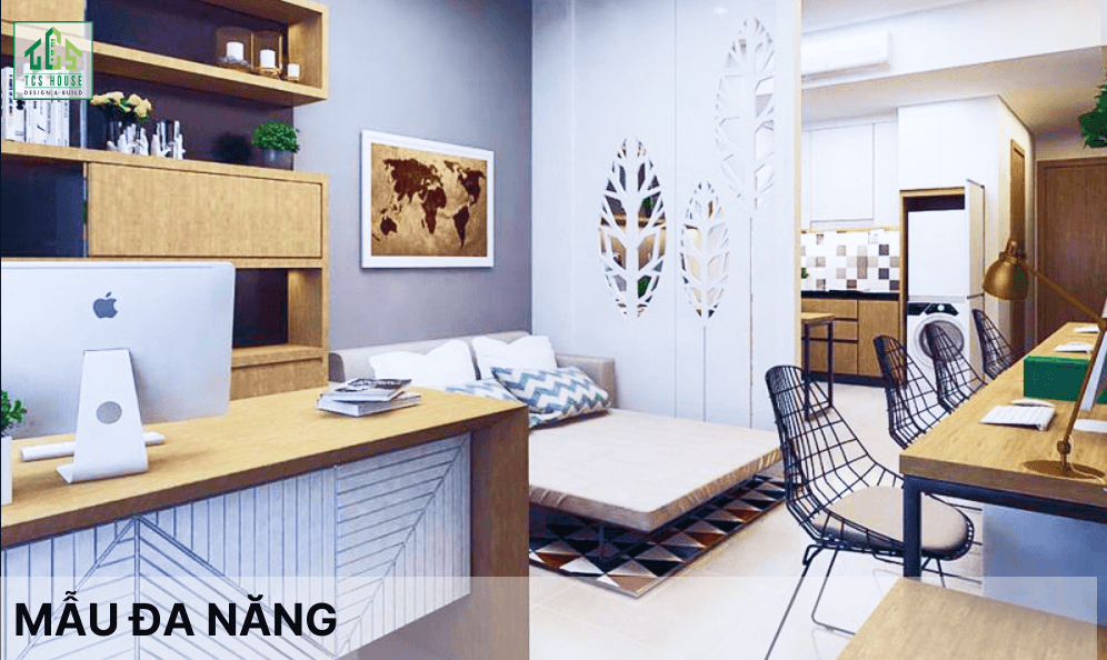 Thiết kế căn hộ cho thuê Đà Nẵng studio Officetel