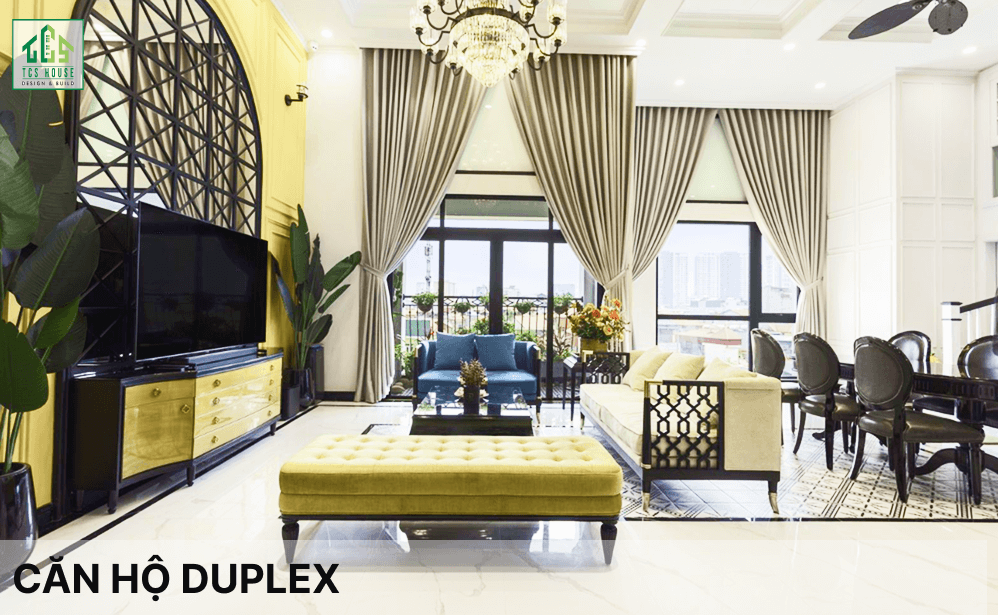 Thiết kế căn hộ cho thuê Đà Nẵng - Căn hộ Duplex