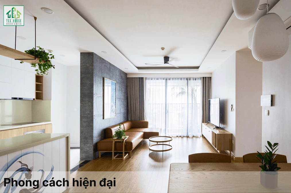 Thiết kế căn hộ cho thuê Đà Nẵng phong cách hiện đại