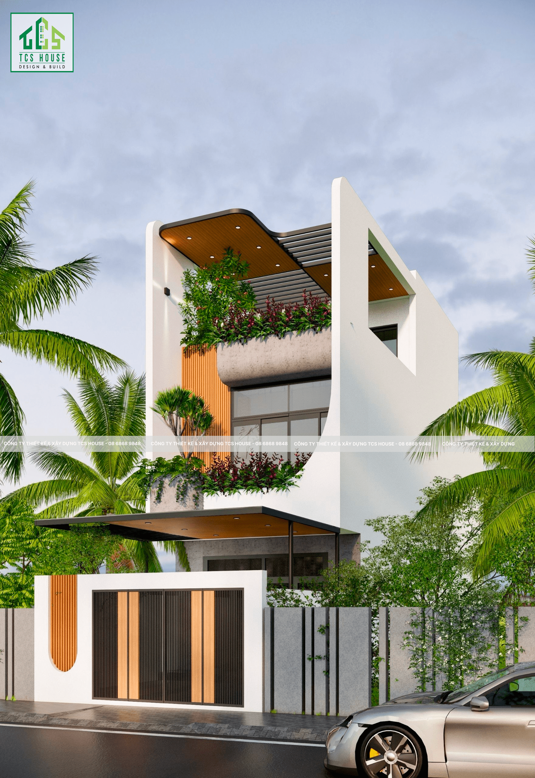 Xây Nhà Trọn Gói Đà Nẵng Công Trình Nhà 2 Tầng H's House