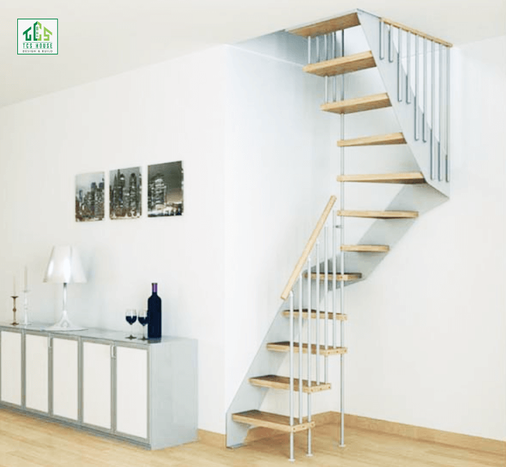 Cầu thang mini cho nhà diện tích nhỏ