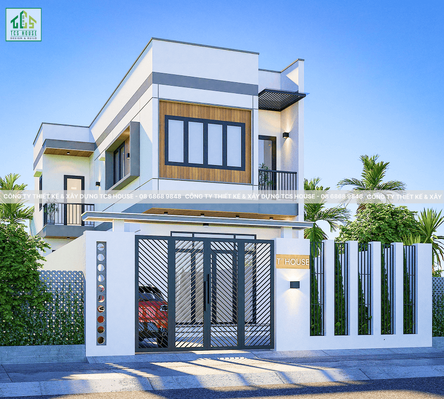 Nhà TH's House được thi công và xây trọn gói tại Núi Thành bởi TCS House