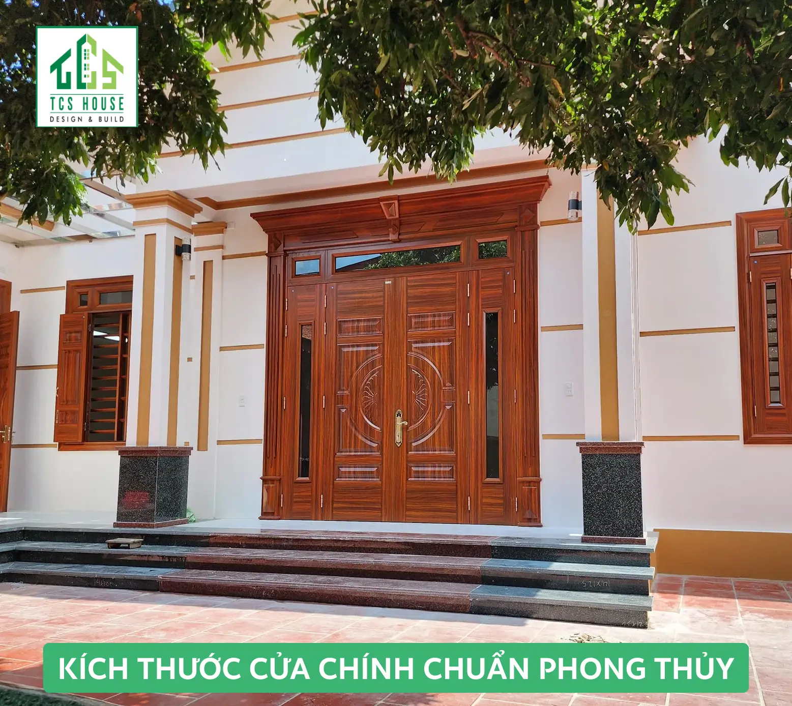 Kích Thước Cửa Chính Chuẩn Phong Thủy Cho Gia Chủ Cần Biết