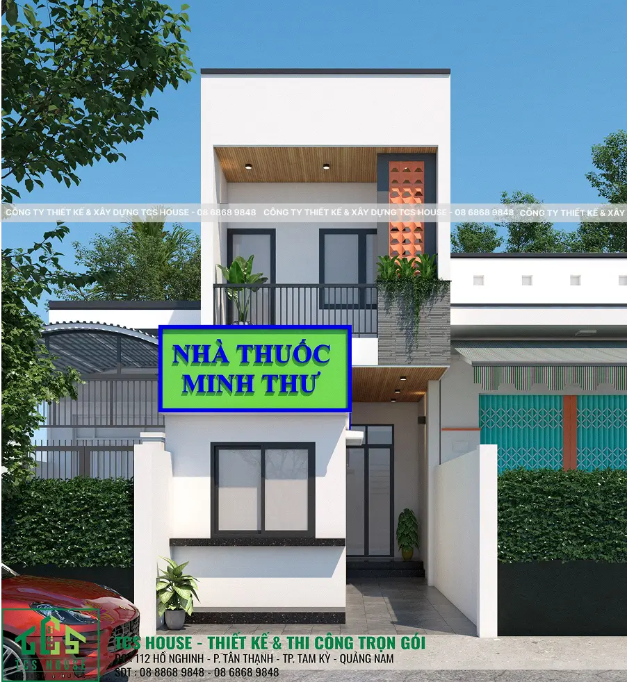 Công Trình Nhà Phố 2 Tầng Phuong's House Kết Hợp Kinh Doanh Tại Trường Xuân Tam Kỳ