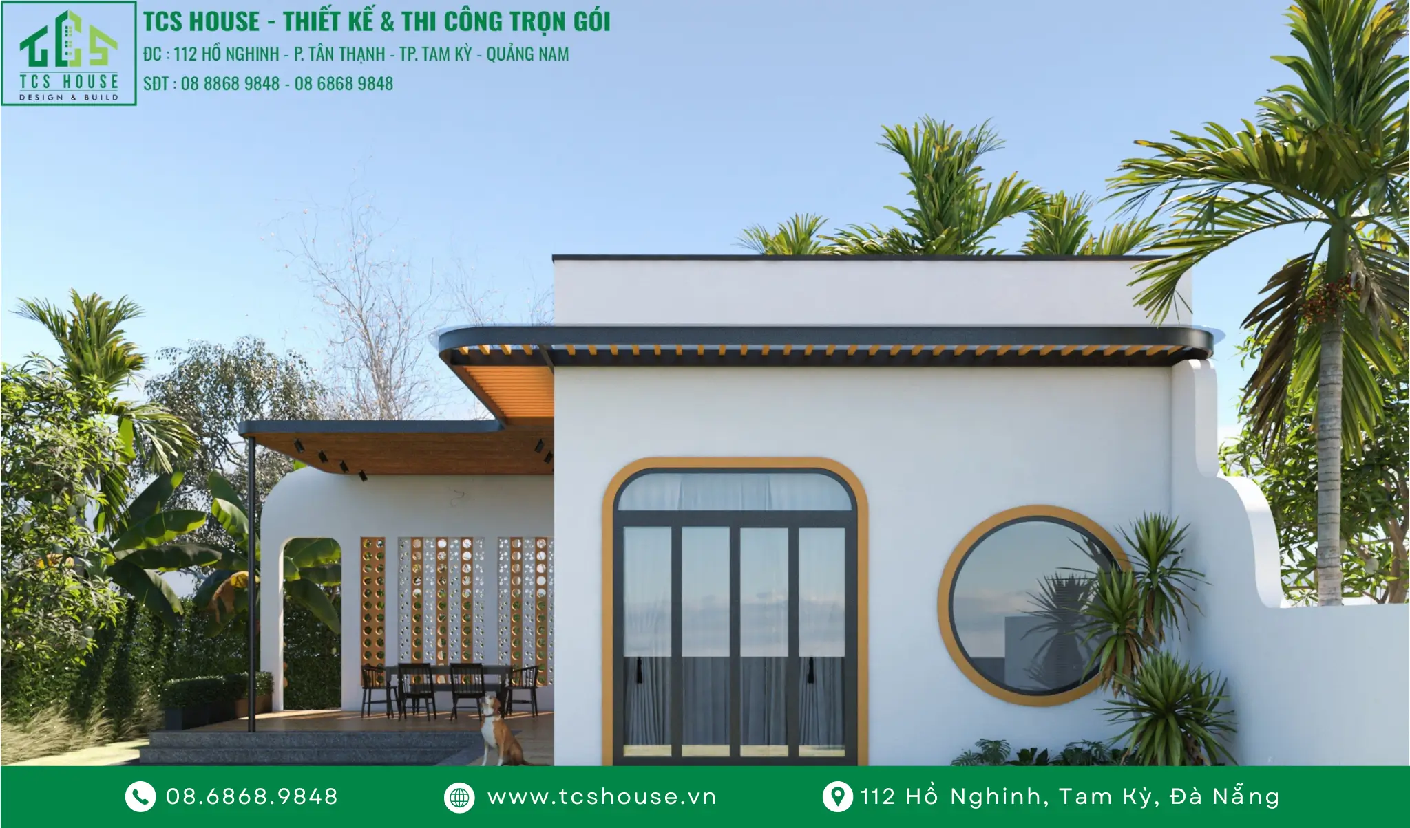 Vị Trí và Bối Cảnh Của Nhà Cấp 4 Đẹp - A Lâm L's House Trà My