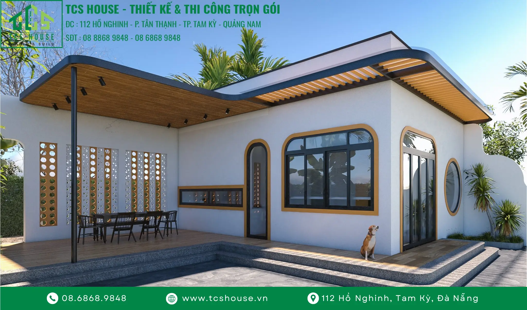 Nhà Cấp 4 Đẹp L's House Trà My Kiến Trúc Hòa Quyện Thiên Nhiên