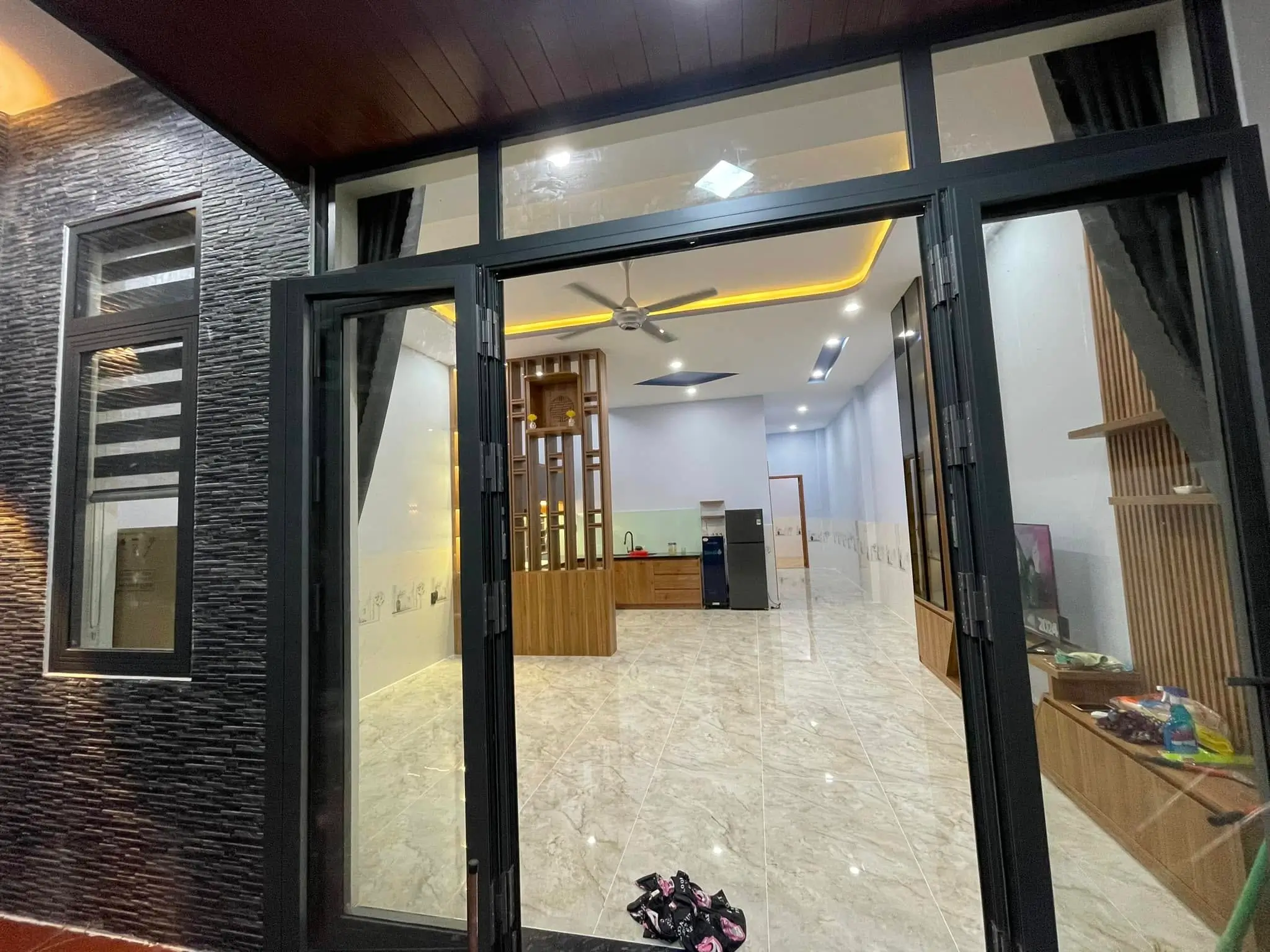 Hình ảnh chụp tại nhà vợ chồng em Hiếu - Bản vẽ nhà bếp - Nhà Cấp 4 Cho Vợ Chồng Trẻ Hieu's House Đẹp Từng Centimet Tại Tam Kỳ