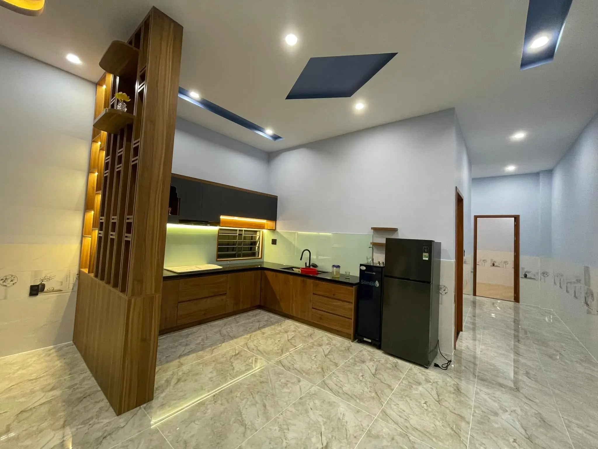 Hình ảnh chụp tại nhà vợ chồng em Hiếu - Bản vẽ nhà bếp - Nhà Cấp 4 Cho Vợ Chồng Trẻ Hieu's House Đẹp Từng Centimet Tại Tam Kỳ
