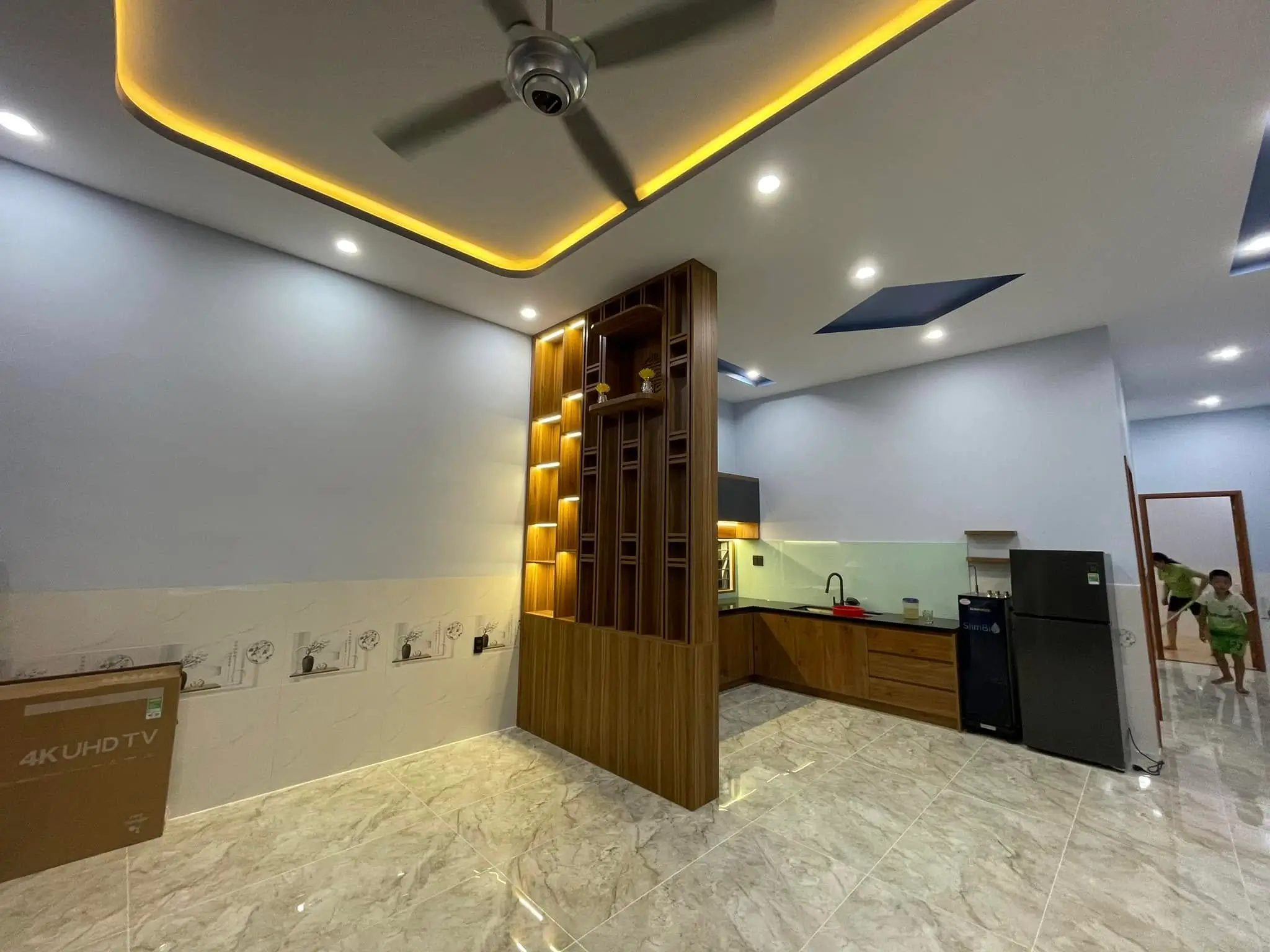 Hình ảnh chụp tại nhà vợ chồng em Hiếu - Bản vẽ nhà bếp - Nhà Cấp 4 Cho Vợ Chồng Trẻ Hieu's House Đẹp Từng Centimet Tại Tam Kỳ