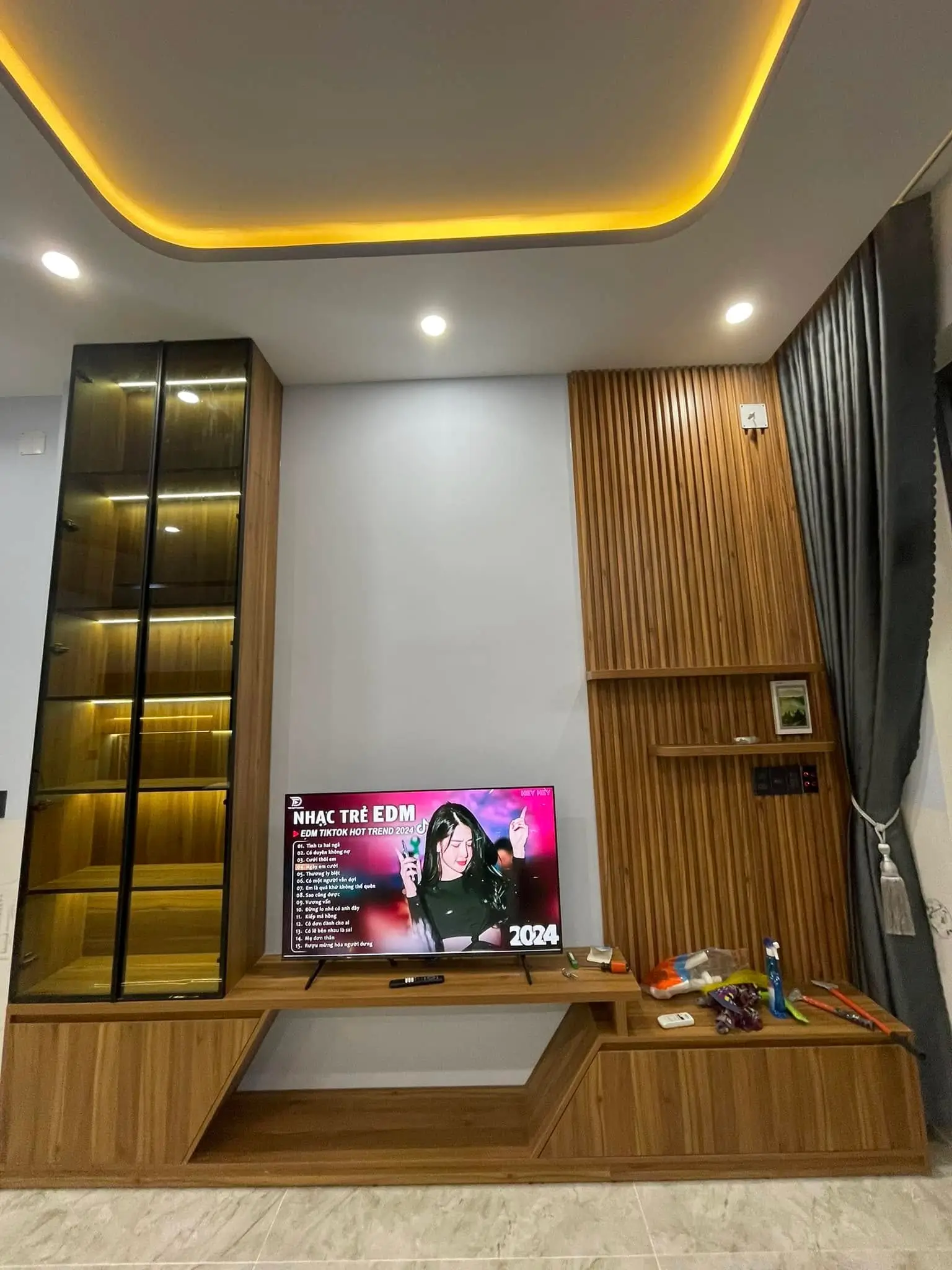Hình ảnh chụp tại nhà vợ chồng em Hiếu - Bản vẽ nhà bếp - Nhà Cấp 4 Cho Vợ Chồng Trẻ Hieu's House Đẹp Từng Centimet Tại Tam Kỳ