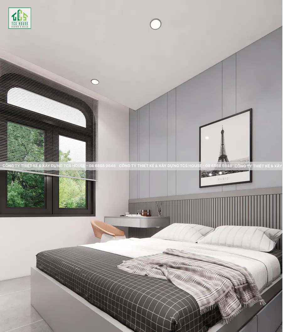 Nhà Cấp 4 Mái Nhật 3 Phòng Ngủ Đẹp Sang Trọng Và Tiện Nghi - Thiết kế phòng ngủ