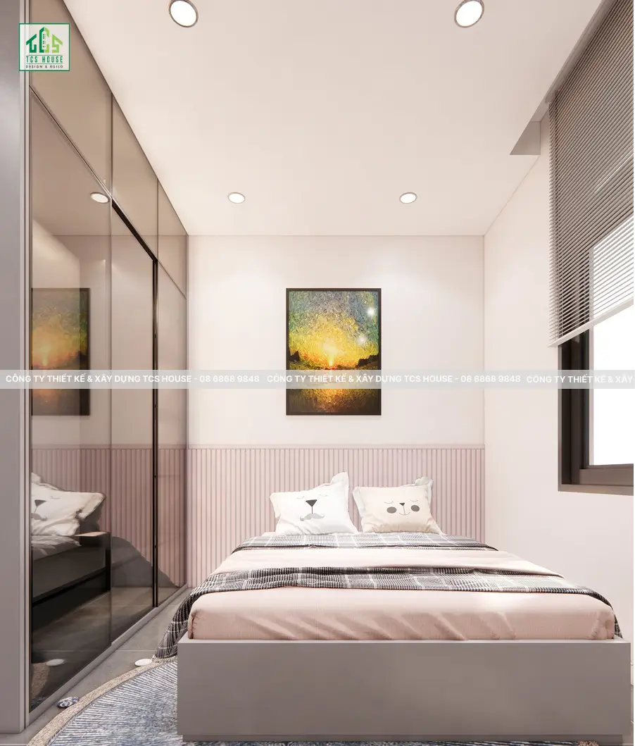 Nhà Cấp 4 Mái Nhật 3 Phòng Ngủ Đẹp Sang Trọng Và Tiện Nghi - Thiết kế phòng ngủ
