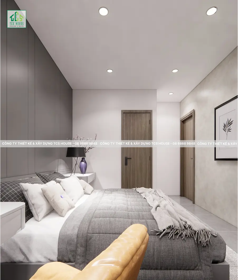 Nhà Cấp 4 Mái Nhật 3 Phòng Ngủ Đẹp Sang Trọng Và Tiện Nghi - Thiết kế phòng ngủ