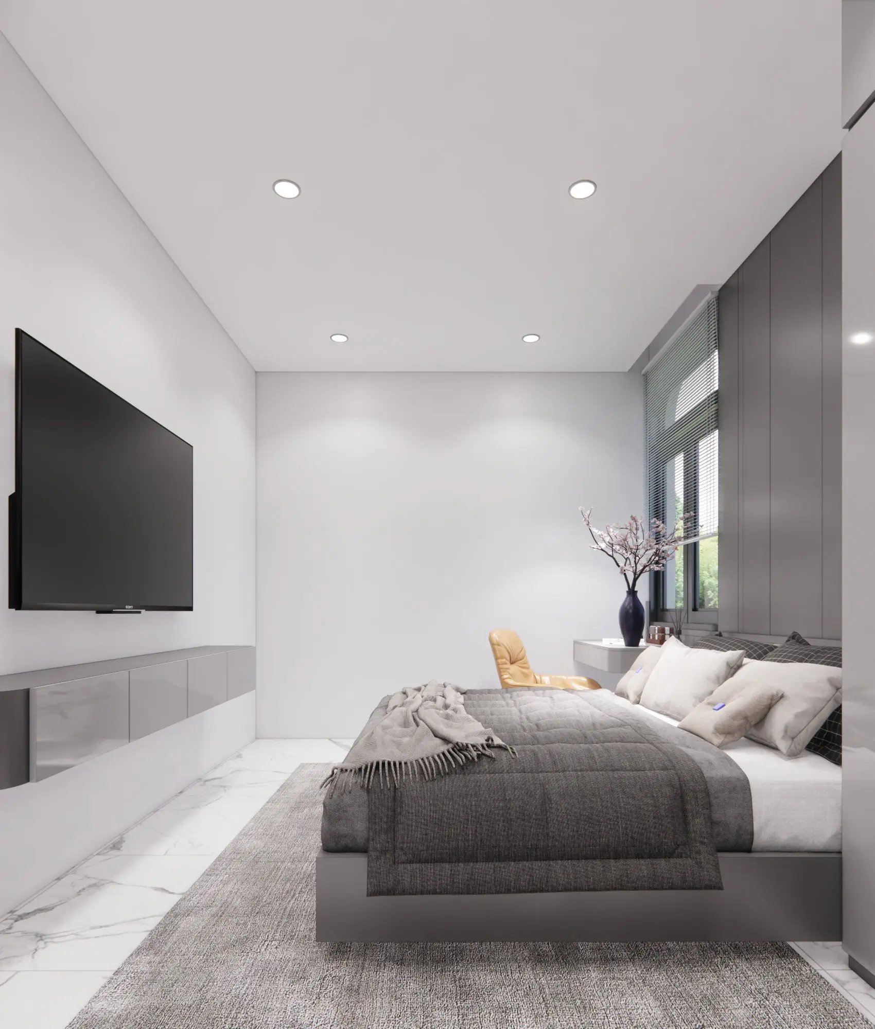 Thiết Kế Nội Thất Nhà Mái Nhật 9x16m Hiện Đại Và Sang Trọng
