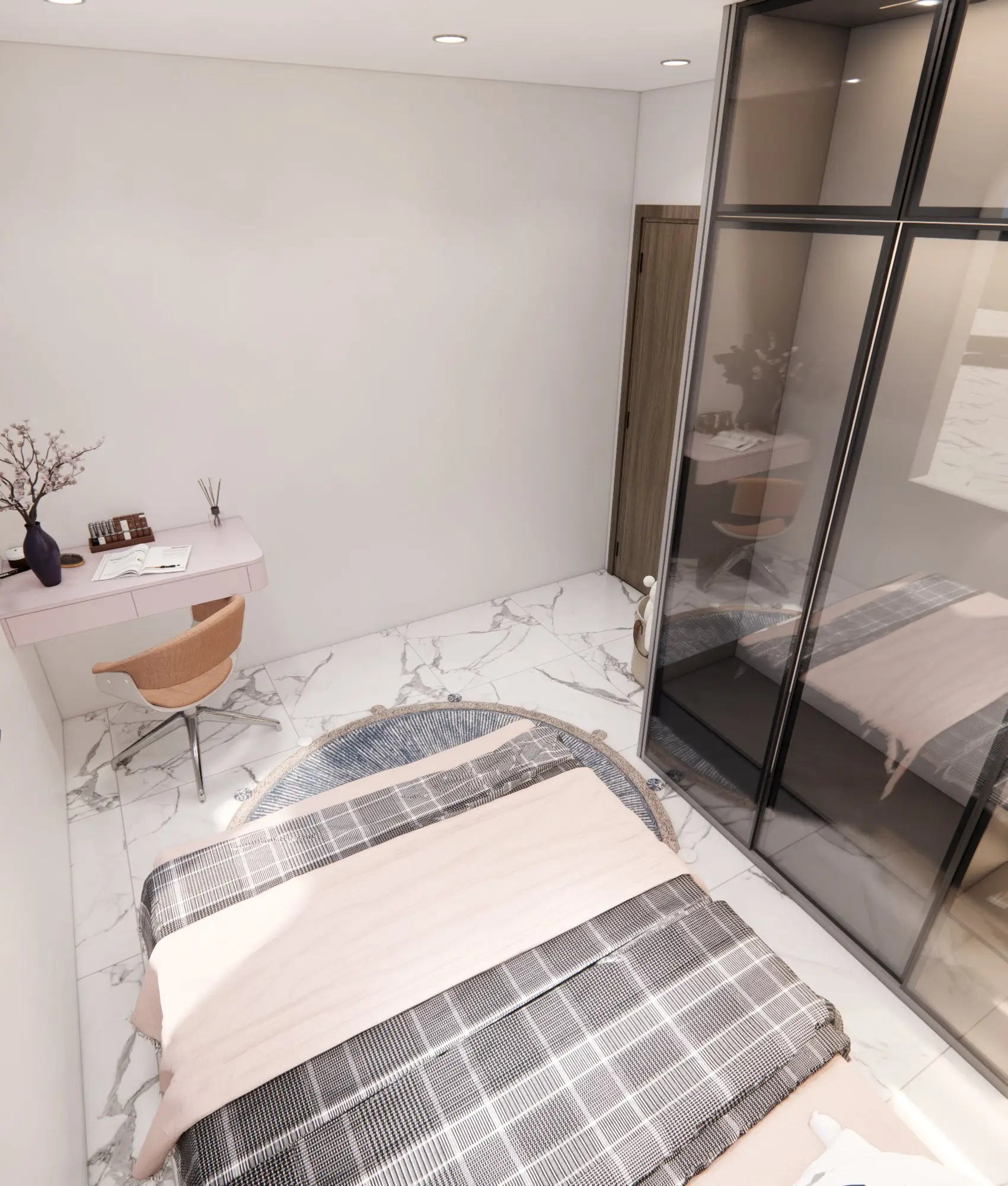 Thiết Kế Nội Thất Nhà Mái Nhật 9x16m Hiện Đại Và Sang Trọng