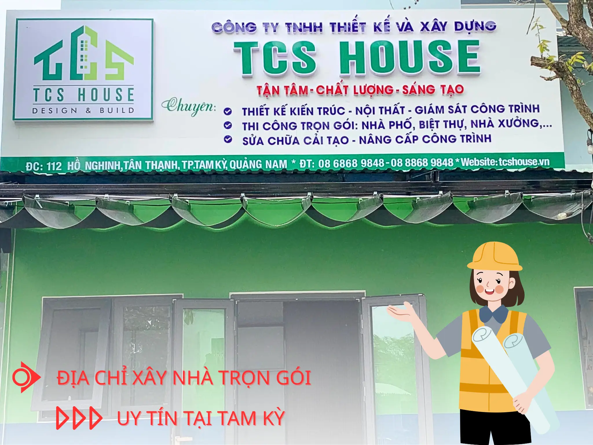 Địa chỉ xây nhà trọn gói uy tín tại Tam Kỳ - TCS House