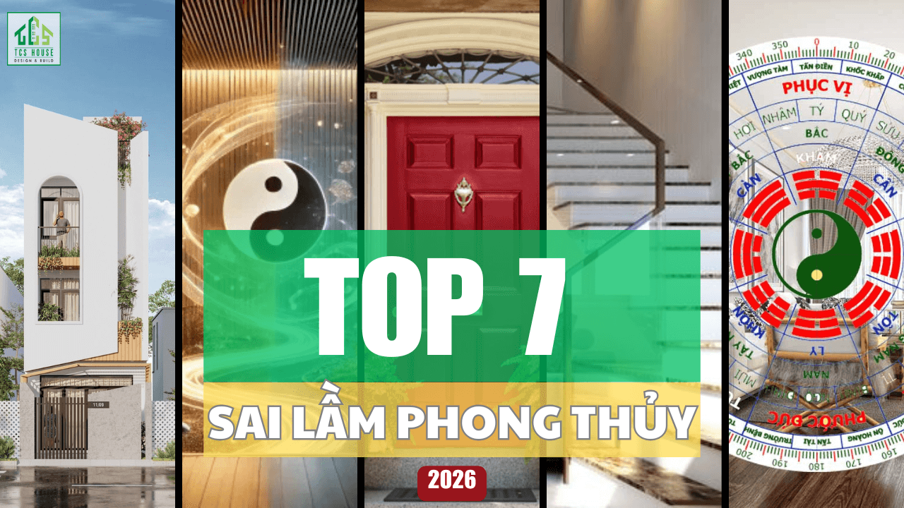 7 Sai Lầm Phong Thủy Khi Xây Nhà Khiến Gia Chủ Hao Tài, Tán Lộc
